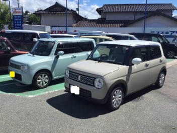 Y様新型ラパンご納車